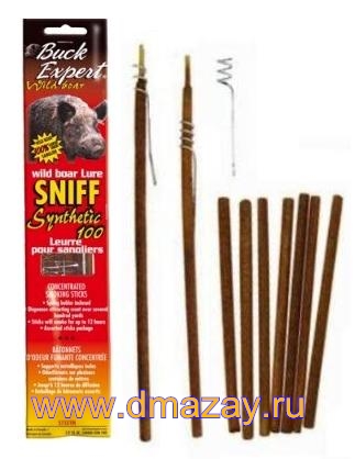         Buck Expert ( ) Concentrated Smoking Sticks SNIFF 51SSYN Wild Boar Urine Lure
