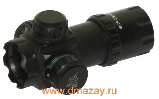          Weaver () Leapers () SCP-DS3039W 5TH GEN UTG 3.9" ITA Red/Green Dot Sight with 2 QD Mounts and Flip-open Lens Caps