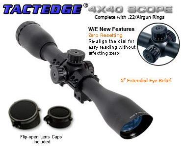   LEAPERS () SCP-440MDLDTS 5Th Gen 4x40 Full Size Range Estimating Mil-Dot Illuminated.