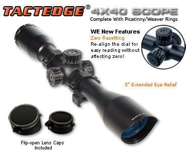   Leapers () SCP-440MDLWTS 4x40 Full Size Range Estimating Mil-Dot Red/Green Illuminated Zero Resetting Scope (  )