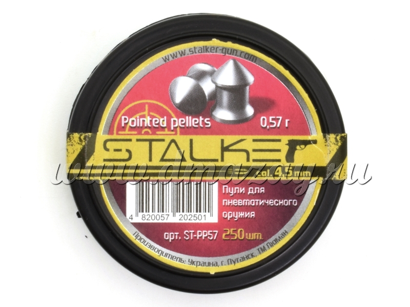  ()      ()  4,5  STALKER Pointed pellets  0,57, 250