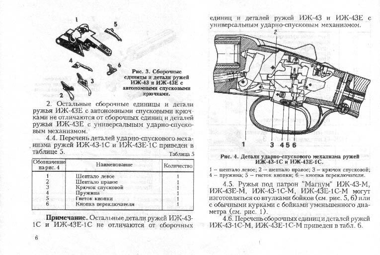 Ружье крючком схема и описание