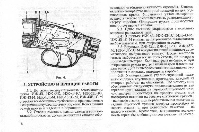 Иж 27 схема ружья