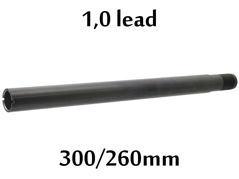 Дульная насадка (чок) 12 калибра на МР (ИЖ) 155, 153, 27 длина 300/260мм, сужение 1,0 lead - полный чок (F)