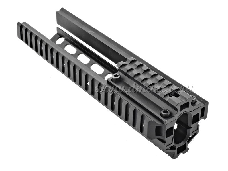 LEAPERS MNT- HG569SA UTG SKS Quad- Rail Picatinny Handguard.