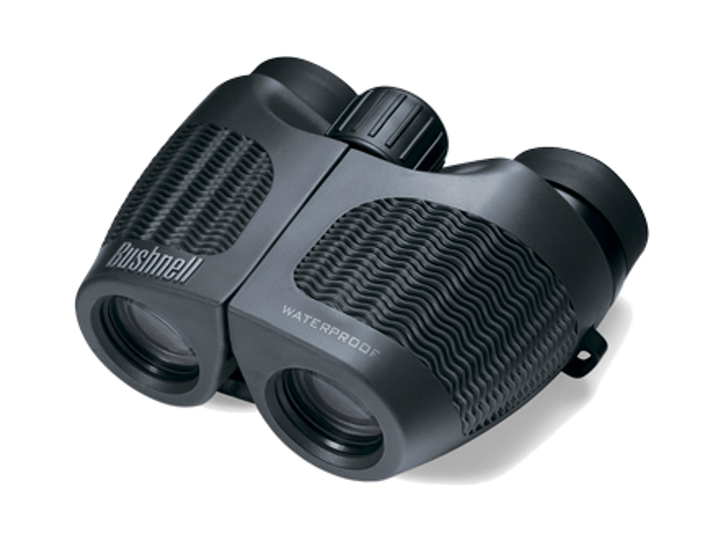Бинокль BUSHNELL серии H2O 10X26 (100% водонепроницаемый с призмами PORRO) – обновленный корпус, арт. 150126 .