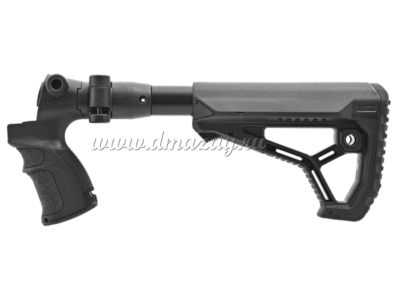 Складной телескопический приклад GL-CORE Fab Defense CAGMF 500 FK для Mossberg 500
