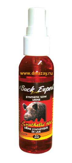 Приманка для кабана искусственный ароматизатор выделений самца Buck Expert (БАК ЭКСПЕРТ) Synthetic urines 51SYN Wild Boar спрей.