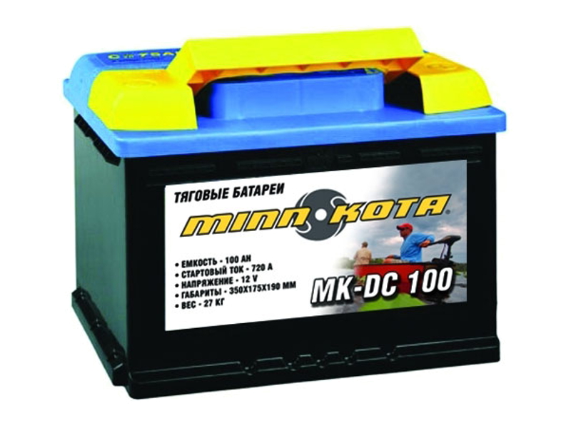 Аккумулятор Minn Kota MK-SCS100 глубокой разрядки 100 а/ч MK -DC100 .