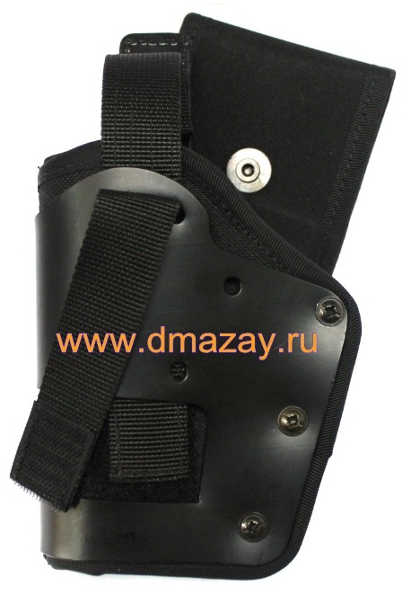 Кобура поясная для пистолетов Макарова (ПМ), CZ 82/83 DASTA (ДАСТА) 260-4 PROFI duty belt holster with rubber inside- lining compact model 