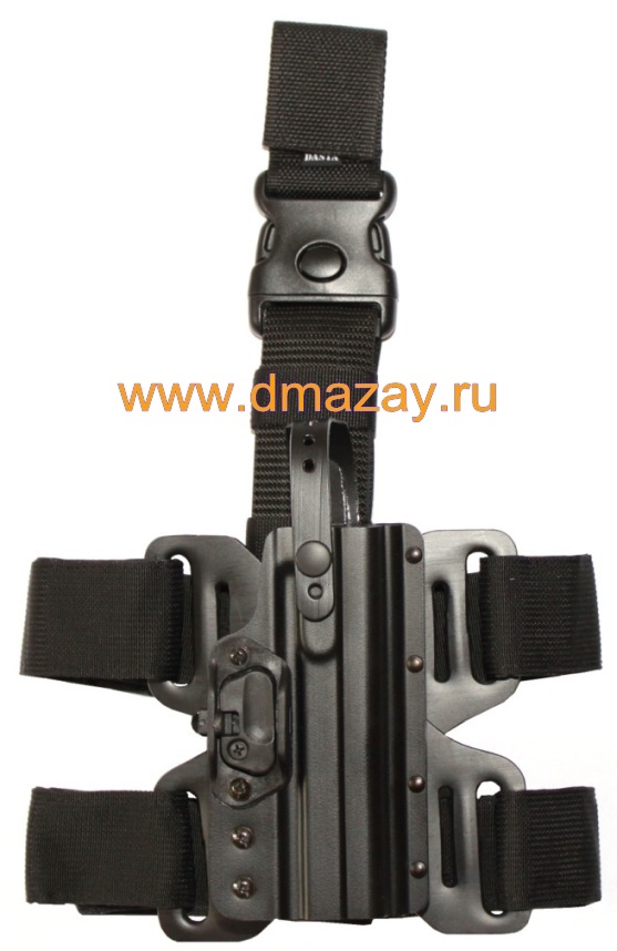 Профессиональная жесткая тактическая кобура для пистолета BERETTA - 92 и его страйбольных, газовых и пневматических аналогов DASTA (ДАСТА) 740 PHDLB 12/ TZ