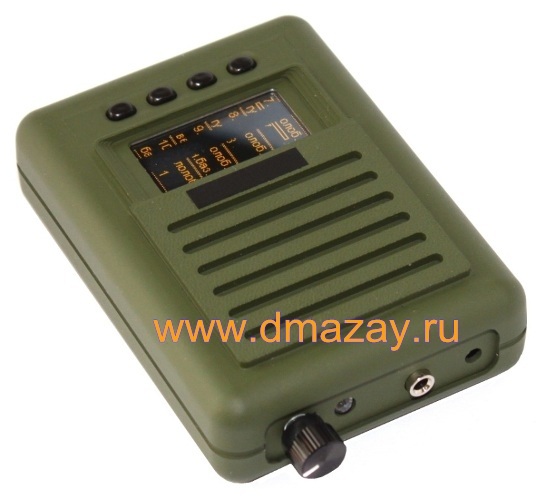 Манок электронный для охоты (имитатор голосов) Т-МЕДИА Егерь-6С(224 голоса) с встроенным динамиком до 150 метров, картой памяти