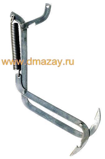 Капкан для ловли хищной рыбы (щуки) из нержавеющей стали №1 одинарный