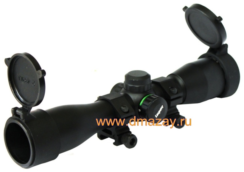   LEAPERS () SCP-432MDLWTS 5TH GEN 4X32 Extra Long Eye Relief TS Compact Scope with Picatinny / Weaver Rings    