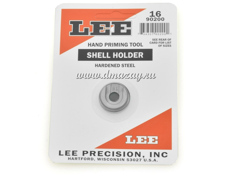 Шеллхолдер (Shell Holder) для капсюляторов  №16 Lee 90200 для калибров 7,62х54 и других