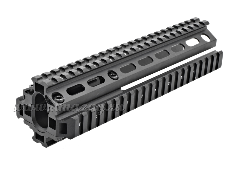 База с 4-мя планками Вивера для СКС (ВПО-208) LEAPERS MNT- HG569SA UTG SKS Quad- Rail Picatinny Handguard
