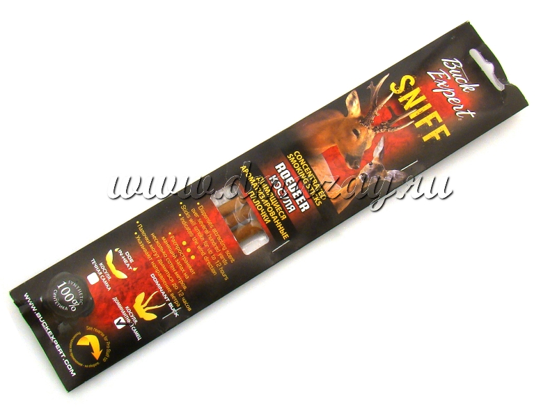 Приманка на косулю дымящиеся палочки SNIFF с запахом доминантного самца Buck Expert (БАК ЭКСПЕРТ) 05SSYNRB Concentrated Smoking Sticks