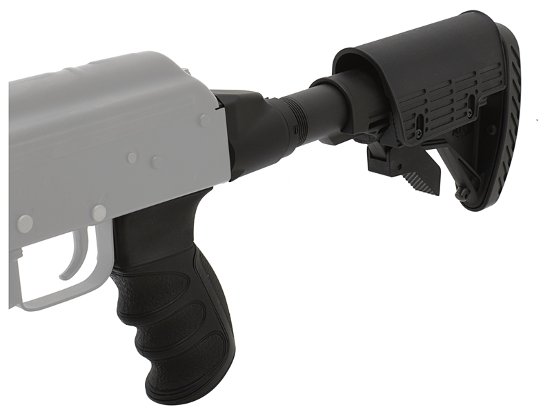 Приклад тактический телескопический + пистолетная рукоятка для АК-74, Сайга, Вепрь, Advanced Technology International ATI A.2.10.1272