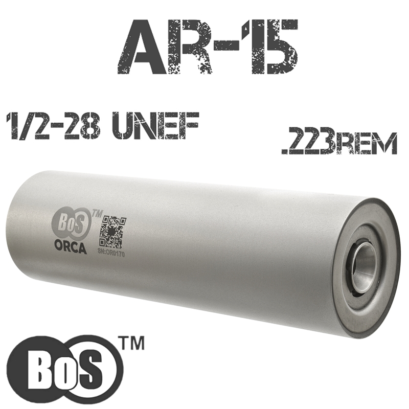  (,   ) BoS ORCA  AR-15 223Rem,  1/2"-28 UNEF