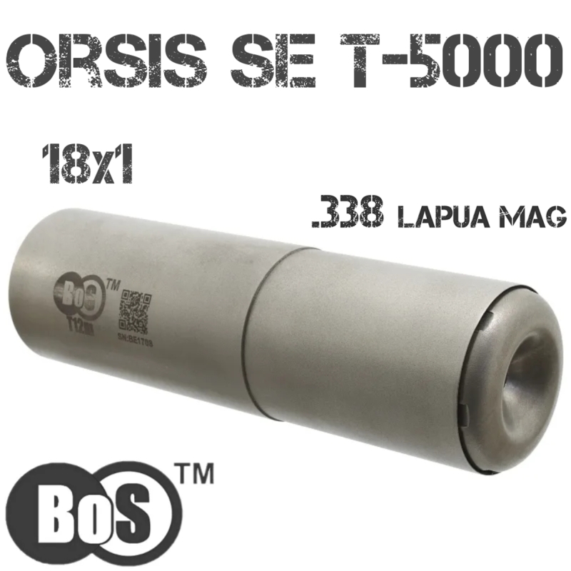  (,   ) BoS T12m   Orsis SE T-5000 338 Lapua Mag,  18x1