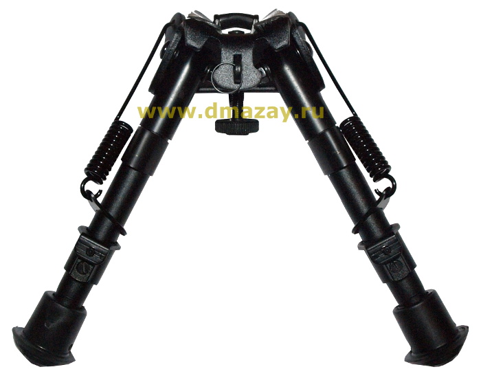  Телескопические сошки для оружия на антабку CALDWELL (КОЛДУЭЛЛ) серия XLA , высота 6"-9", фиксированные, цвет ЧЕРНЫЙ,  арт.379852