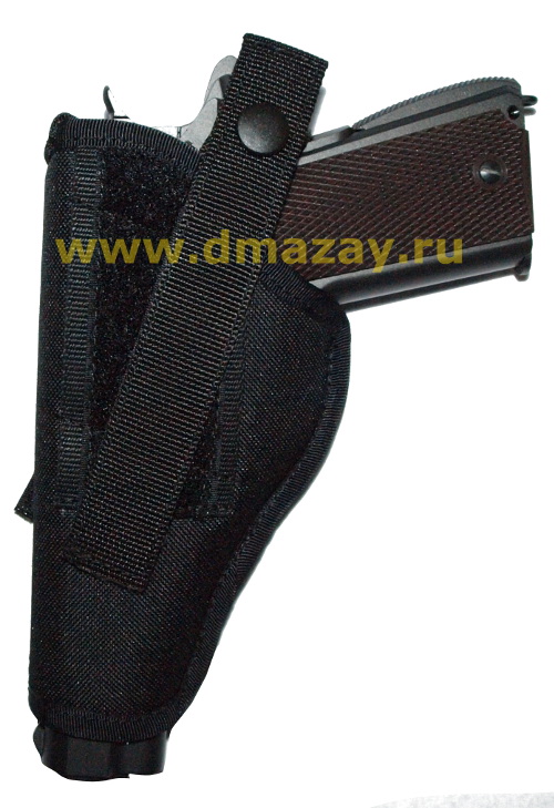 Поясная кобура DASTA (Даста) для пистолетов ГРОЗА, ХОРХЕ, Т10/12, Glock 17, CZ 78/85 и аналогов, кордура, арт.205-1