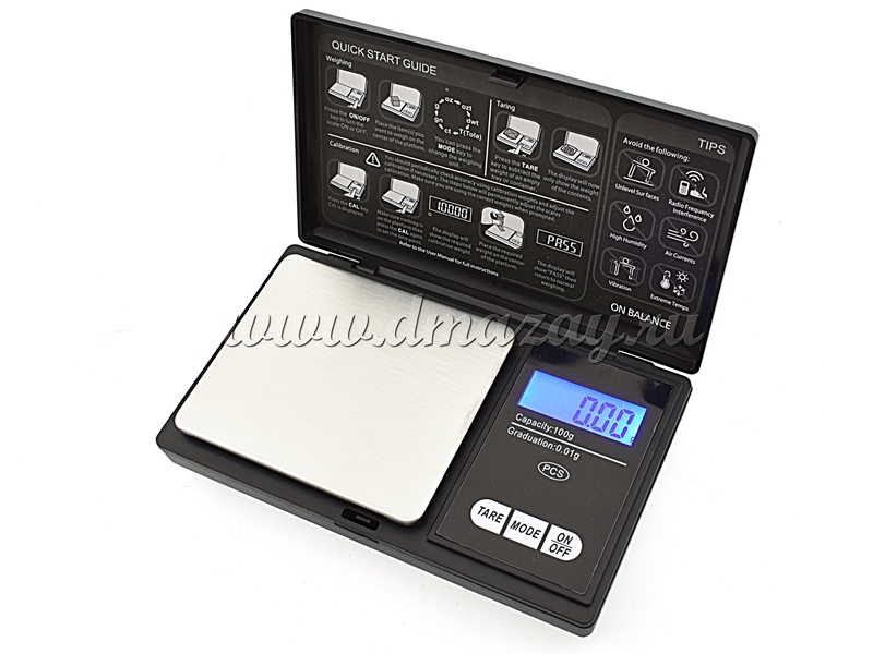 Весы электронные карманные Digital Scale professional-mini 0,01-100г