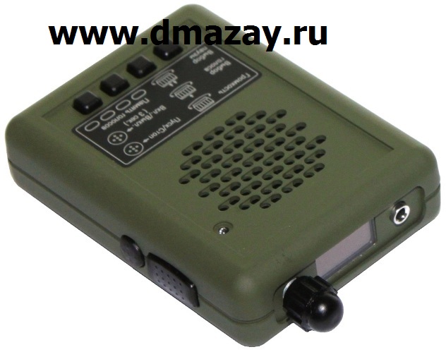 Манок электронный для охоты (имитатор голосов) Т-МЕДИА Егерь- 55.С (224 голоса) с встроенным динамиком до 150 метров, картой памяти