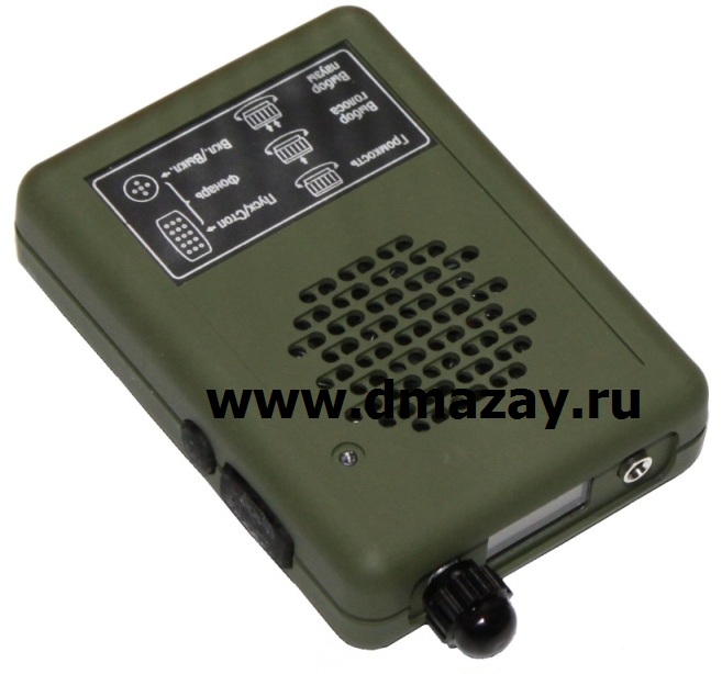 Манок электронный для охоты (имитатор голосов) Т-МЕДИА Егерь- 5С (224 голоса) с встроенным динамиком до 150 метров, картой памяти