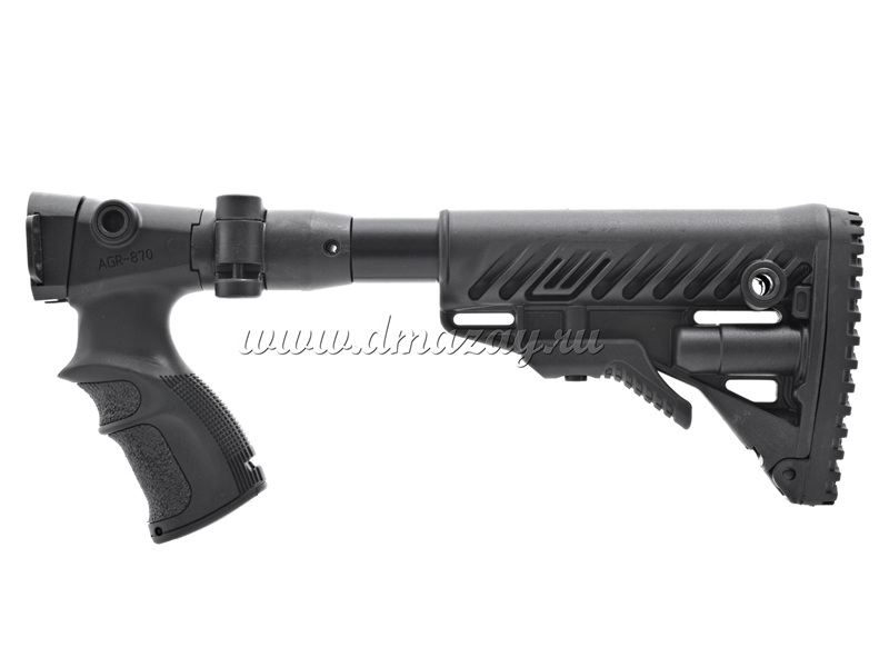 Складной телескопический приклад Fab Defense для МР-133, МР-153 AGRF 870 FK + переходник ТТ 12003