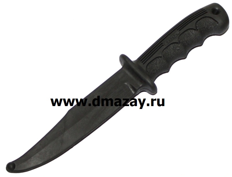 Тренировочный нож (резиновый имитатор ножа) FAB Defense (Фаб Дефенс) TKN цвет черный