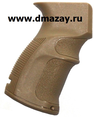 Пистолетная эргономическая рукоятка на автоматы АК-47, AK-74 и Galil (Галиль), охотничьи карабины Сайга и Вепрь FAB Defense (Фаб Дефенс) AG-47 пластиковая бежевого цвета