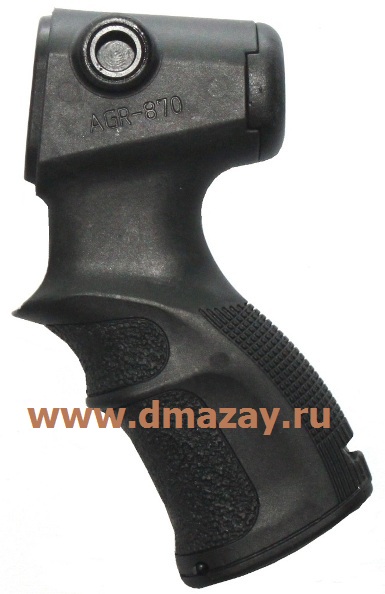 Пистолетная тактическая эргономическая рукоятка для Remington (Ремингтон) 870 FAB Defense (Фаб Дефенс) AGR-870 пластиковая черного цвета