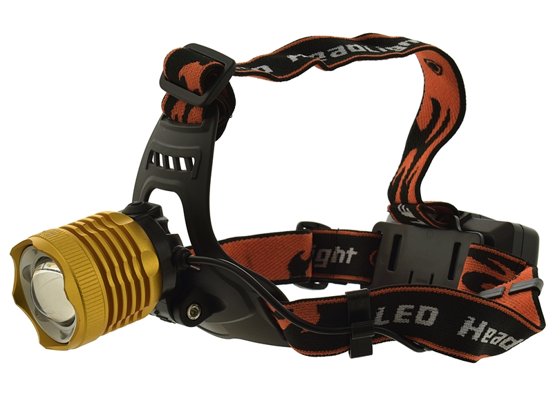 LED Фонарь налобный (налобник) светодиодный с зарядкой от USB