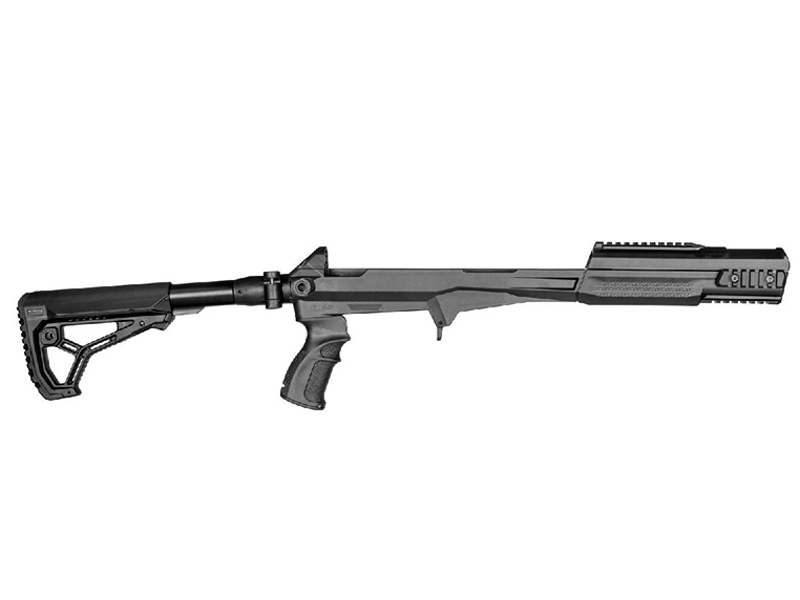Ложе телескопическое складное для СКС (ВПО-208) Fab Defense GL-CORE SKS, цвет черный