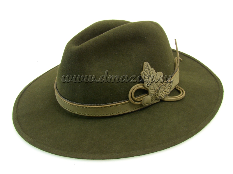 Фетровая шляпа широкополая Acropolis ОКМ-1 для охоты из кроличьего пуха (фетра, войлока)