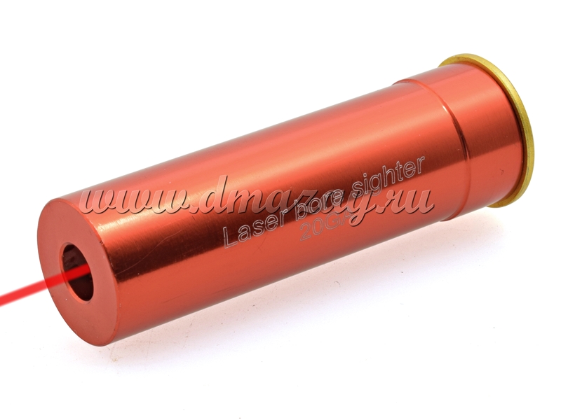 Лазерный патрон для холодной пристрелки оружия 20 калибра Laser Bore Sighter