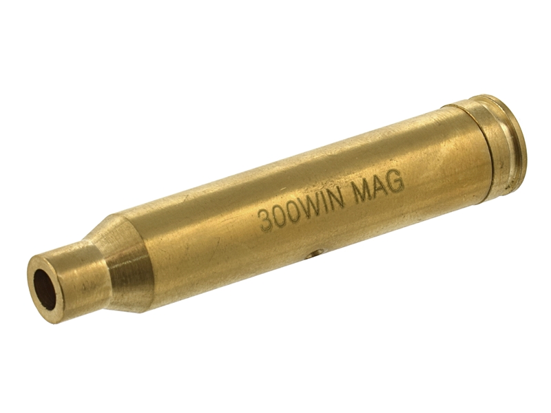 Лазерный патрон для холодной пристрелки оружия калибра из латуни .300 Win Mag (300 Winchester Magnum)