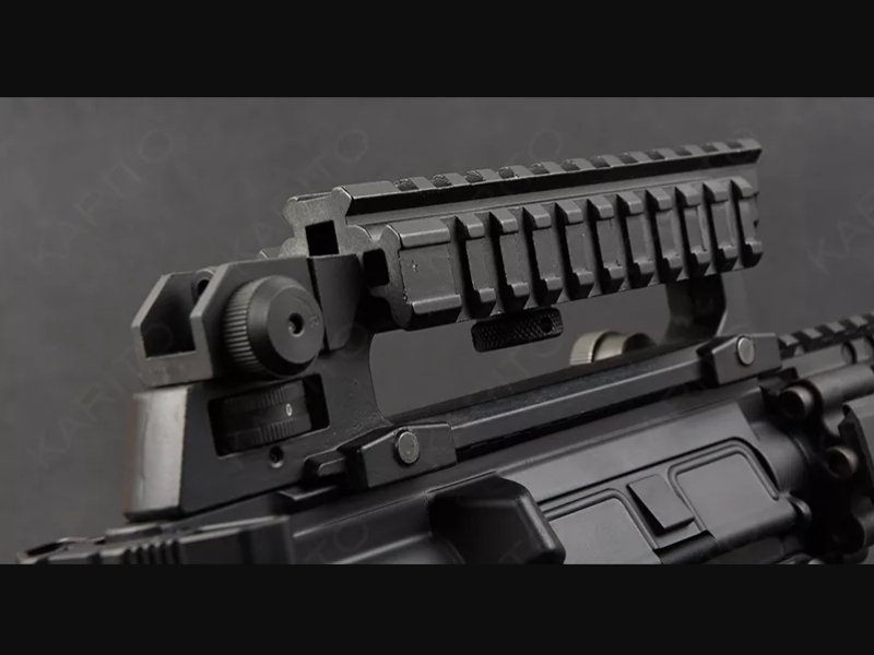 Кронштейн с 3-мя планками Вивера (Weaver) на рукоятку переноски оружия AR-15 (M16, M-4)