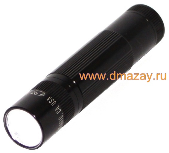 Фонарь светодиодный многофункциональный подарочный Maglite XL100 LED Flashlight 3-Cell AAA черного цвета в пластиковом кейсе