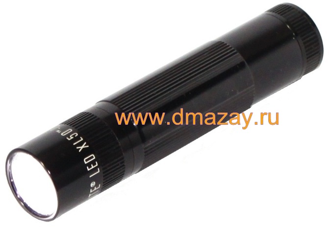 Фонарь светодиодный многофункциональный подарочный Maglite XL50 LED Flashlight 3-Cell AAA черного цвета в пластиковом кейсе