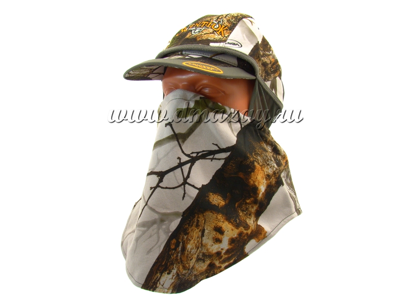 Бейсболка – маска для лица 2 в 1 маскировочная SCENT-LOK VERTIGO GREY FULL SEASON арт.3592-051