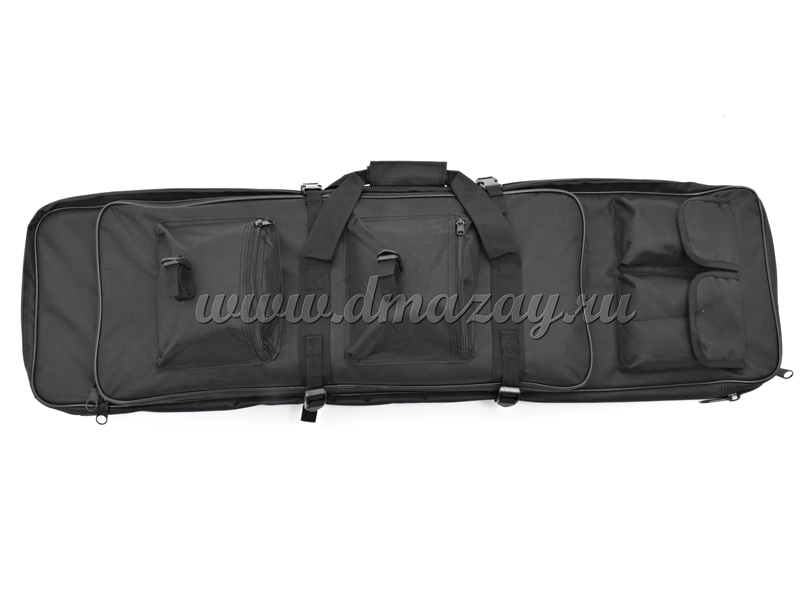 Чехол-рюкзак Master Hunt для оружия (АК, Сайга, Вепрь в неразобранном виде и прочие) с оптикой длиной до 100/125/126+ см, модель 2 цвет Черный
