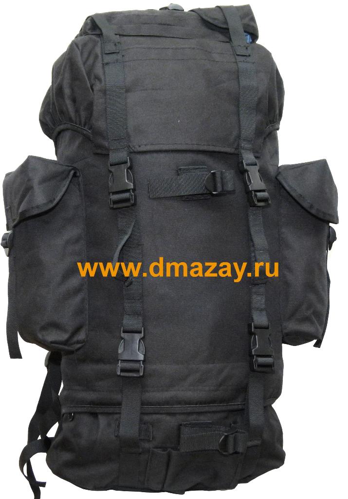  65   BW Kampfrucksack Schwarz Polyester     30253A Black 