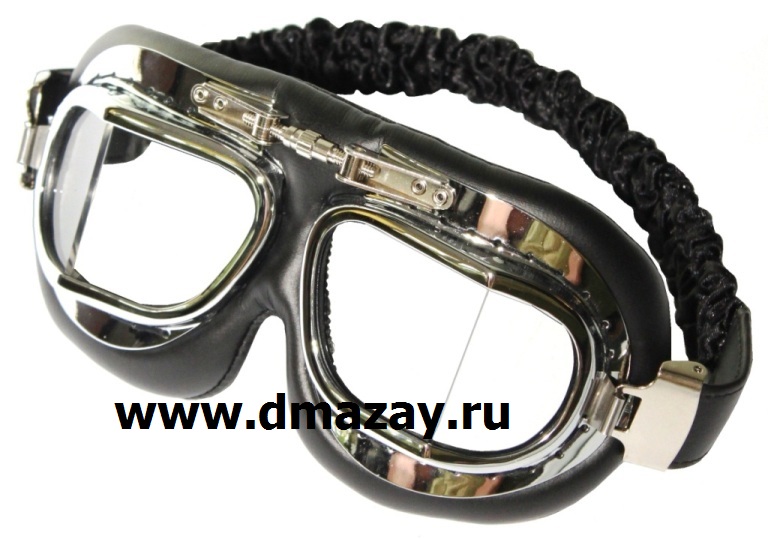 Очки пилота защитные (маска) MILTEC STURM (МИЛТЕК ШТУРМ) 15610018 Royal Air Force хромовые