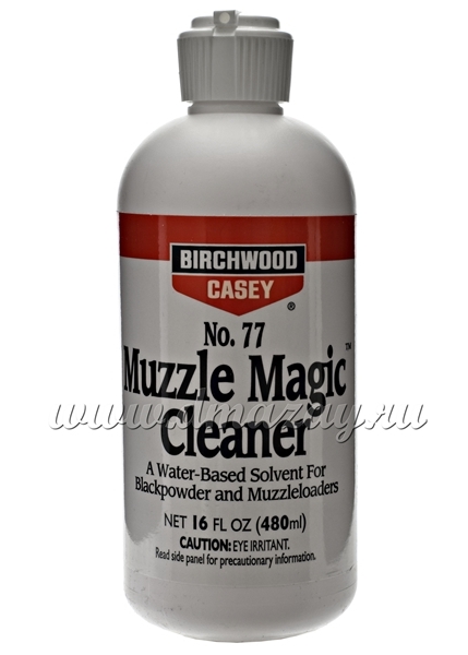 Сольвент для чистки оружия BIRCHWOOD CASEY Muzzle Magic Cleaner 480ml, арт. 33745