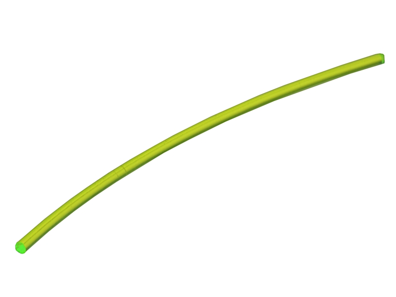 Оптоволокно сменное для мушек Truglo, Hiviz и т.п. длина 100мм, диаметр 2мм, цвет зеленый