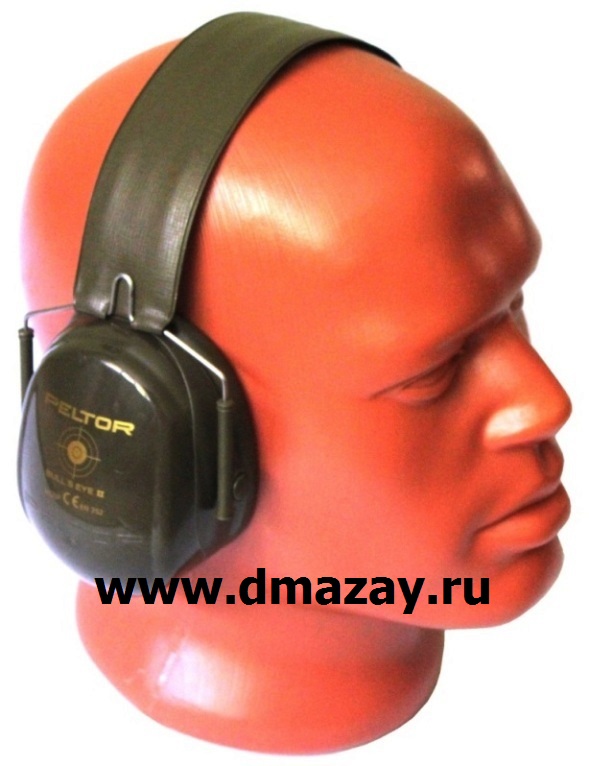 Наушники для стрельбы (шумозащитные) Peltor (3M) H520F-440-GN (Пелтор) стендовые пассивные складные зеленые