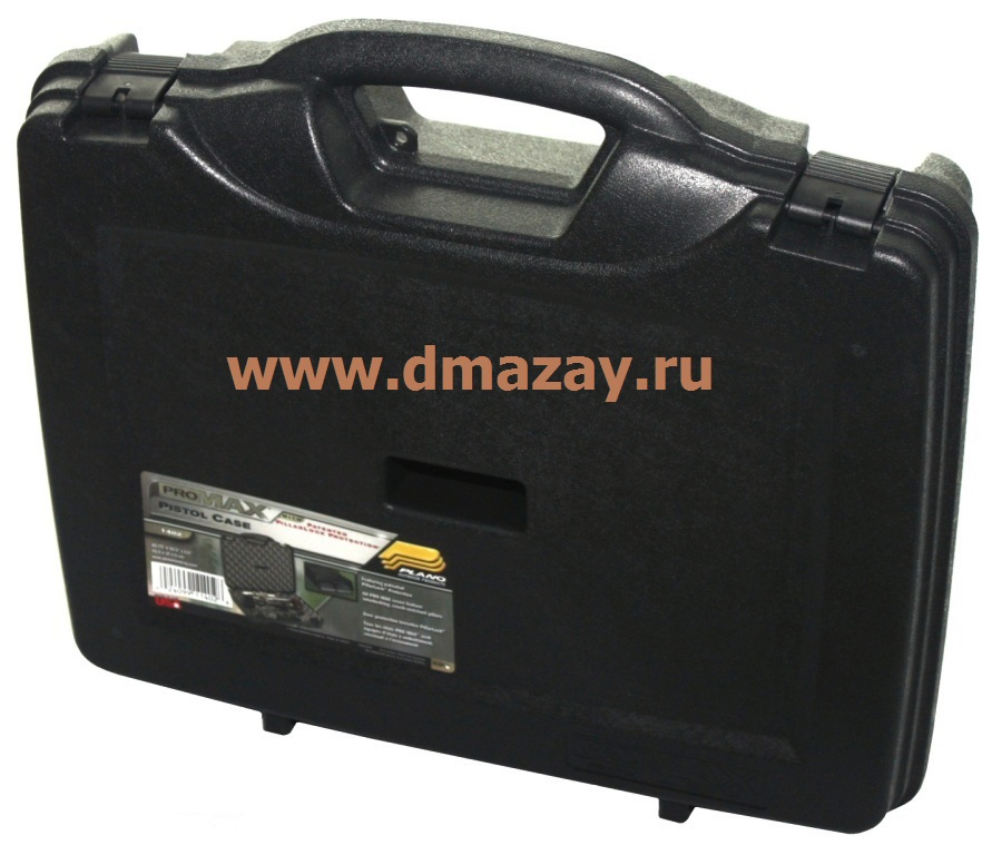 Кейс (ящик, футляр) пластиковый для двух пистолетов PLANO (ПЛАНО) 1402-01    