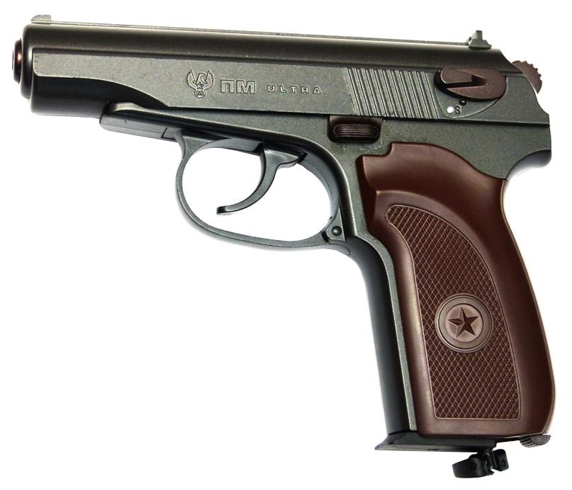 Пистолет Макарова Pistol PM Ultra Umarex Legends CO2 cal. 4,5 mm (.177) BB 5.8137